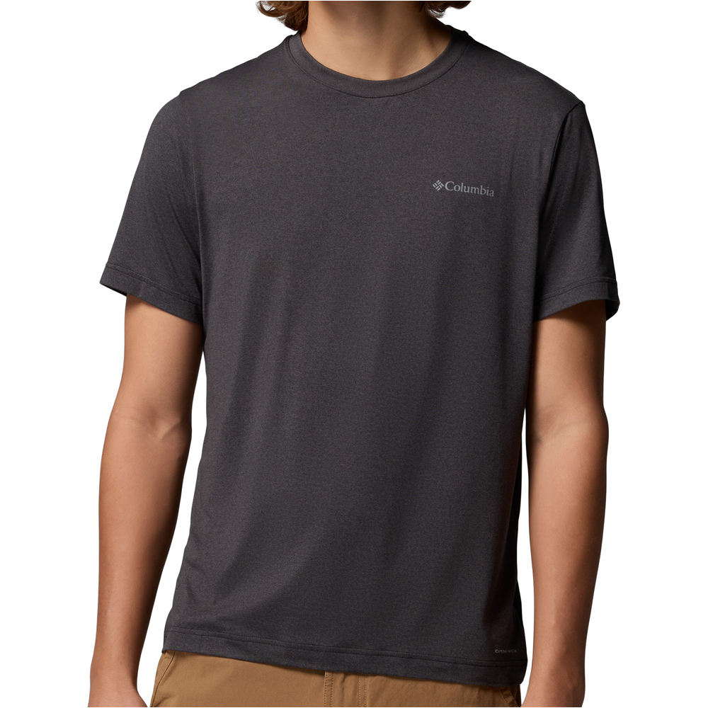 Columbia camiseta montaña manga corta hombre Parsons Point SS Back Graphic Tee vista frontal