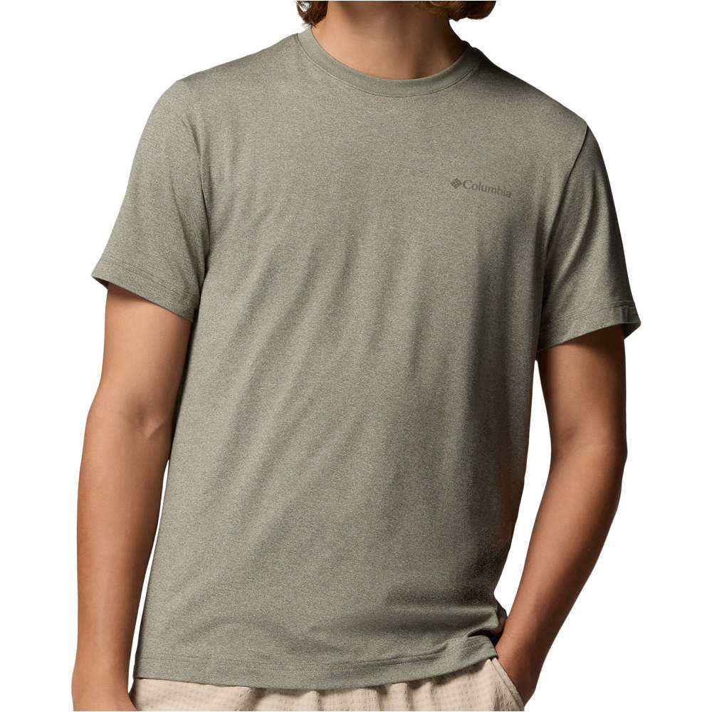 Columbia camiseta montaña manga corta hombre Parsons Point SS Back Graphic Tee vista frontal