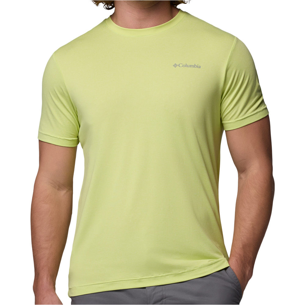 Columbia camiseta montaña manga corta hombre Parsons Point SS Back Graphic Tee vista frontal
