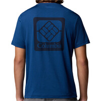 Columbia camiseta montaña manga corta hombre Parsons Point SS Back Graphic Tee vista trasera