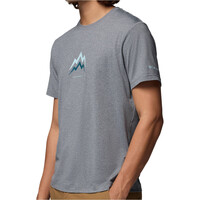 Columbia camiseta montaña manga corta hombre Parsons Point SS Graphic Tee vista detalle