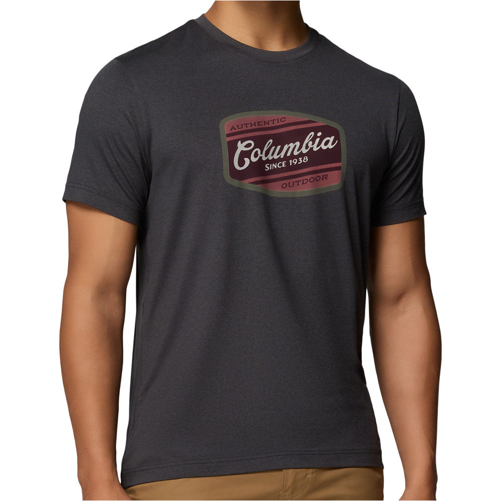 Columbia camiseta montaña manga corta hombre Parsons Point SS Graphic Tee vista frontal