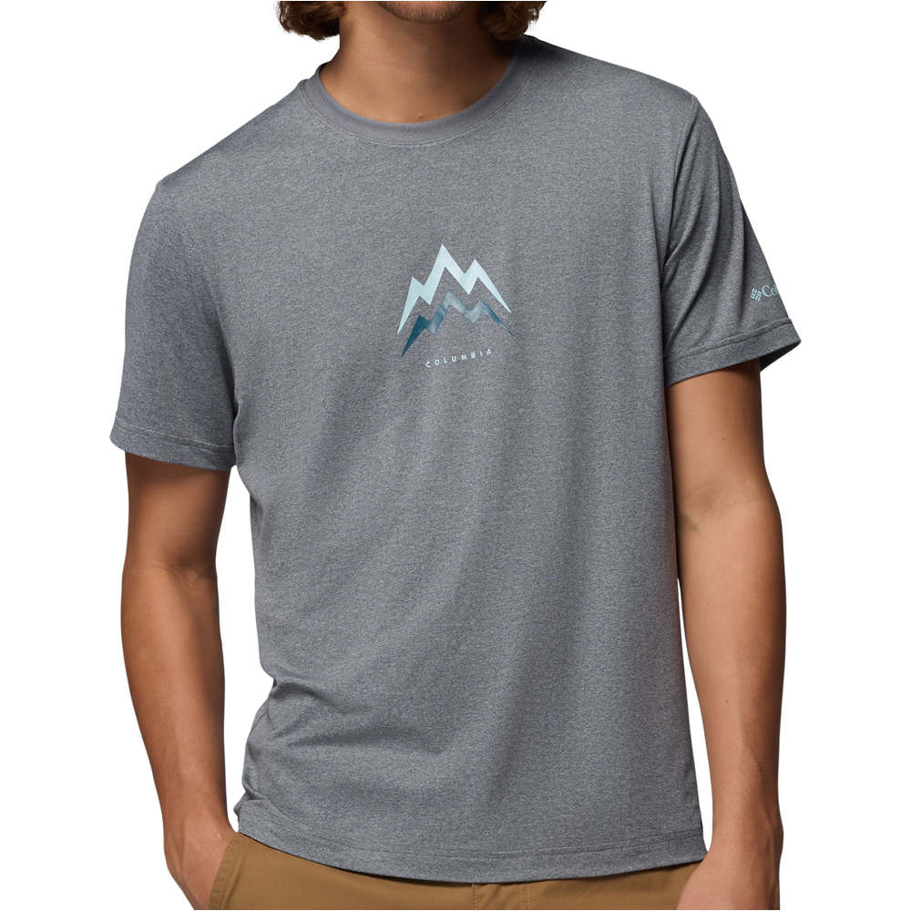 Columbia camiseta montaña manga corta hombre Parsons Point SS Graphic Tee vista frontal