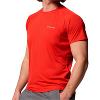 Columbia camiseta montaña manga corta hombre Stealth Spring  SS Tee vista detalle