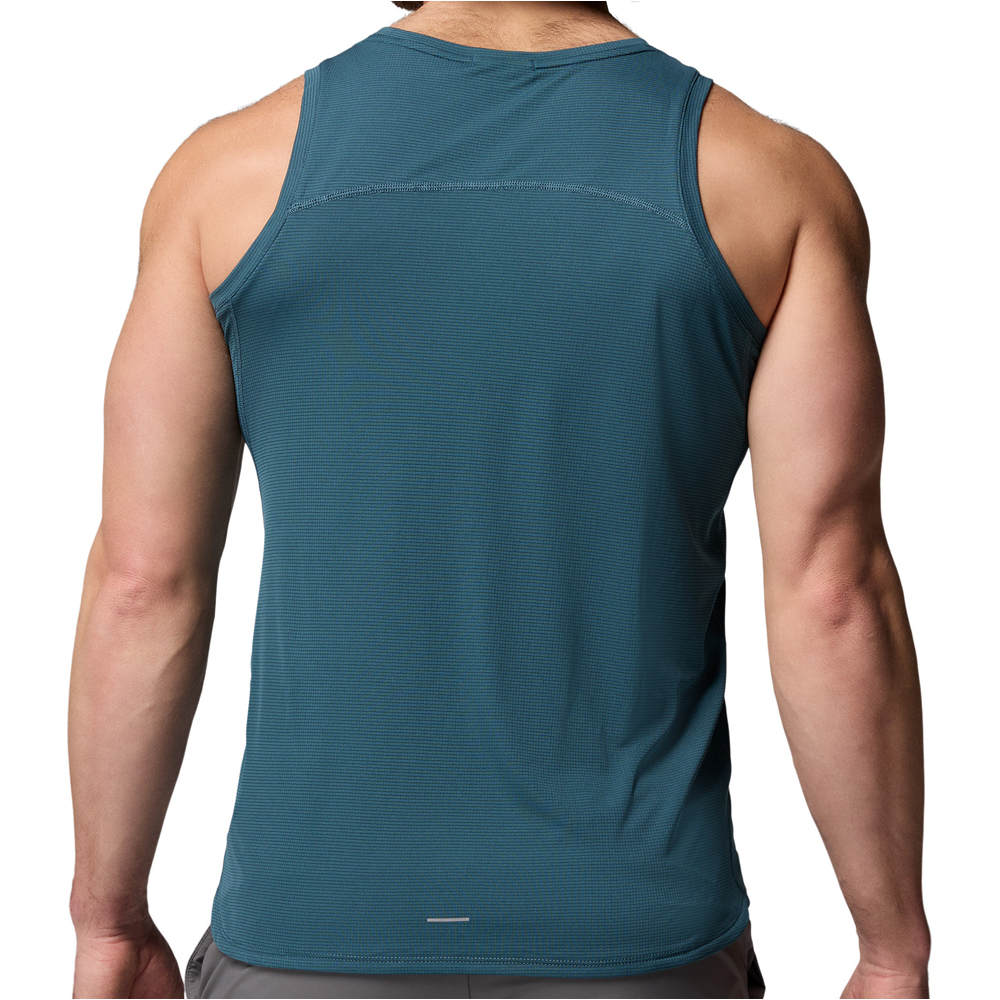 Columbia camiseta montaña manga corta hombre Stealth Spring Tank vista trasera