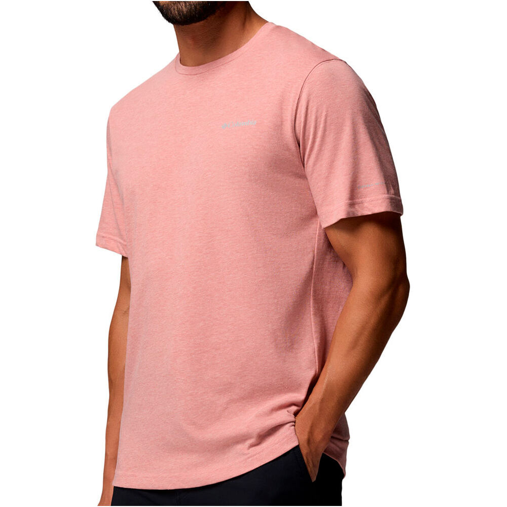 Columbia camiseta montaña manga corta hombre Thistletown Hills  Short Sleeve vista detalle