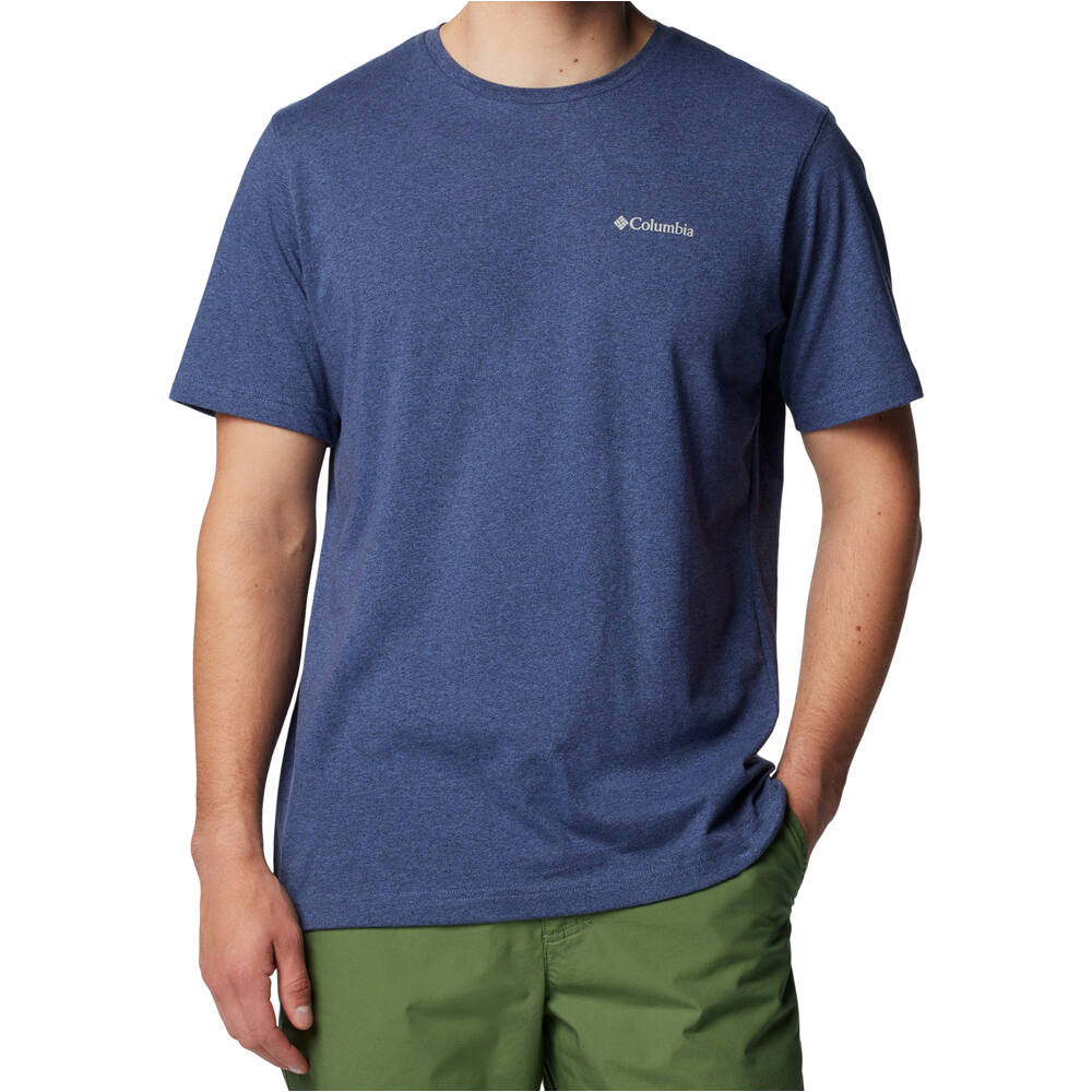 Columbia camiseta montaña manga corta hombre Thistletown Hills  Short Sleeve vista frontal