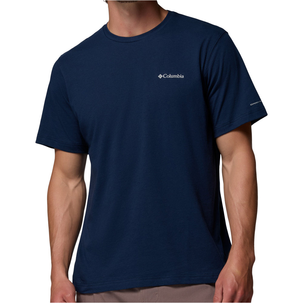Columbia camiseta montaña manga corta hombre Thistletown Hills Short Sleeve vista frontal