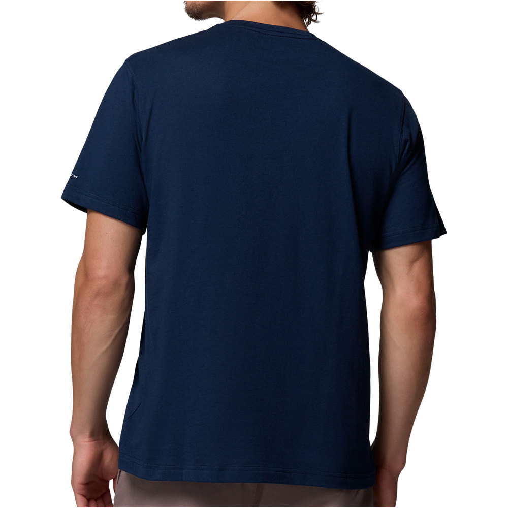 Columbia camiseta montaña manga corta hombre Thistletown Hills Short Sleeve vista trasera