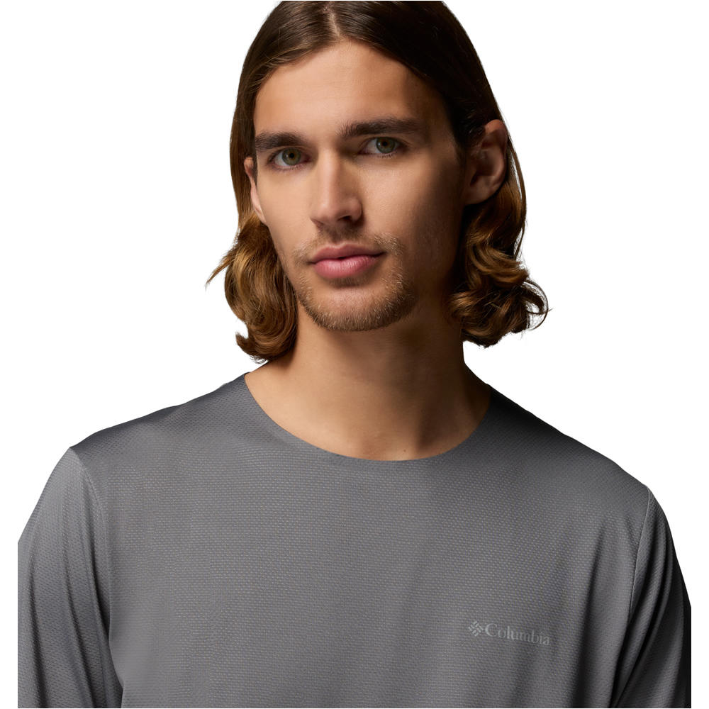 Columbia camiseta montaña manga corta hombre Three Pitch SS Crew 03