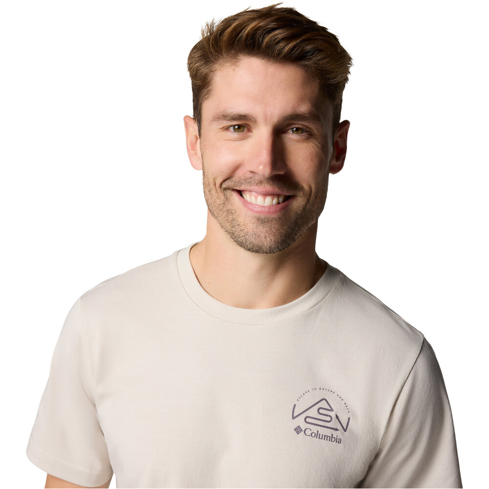 Columbia camiseta montaña manga corta hombre Tunnel Valley  Graphic Tee 03