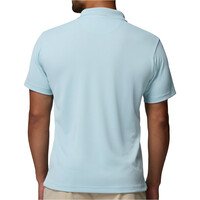 Columbia camiseta montaña manga corta hombre Utilizer Polo vista trasera