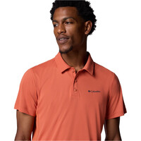 Columbia camiseta montaña manga corta hombre Zero Rules   Light Polo 03