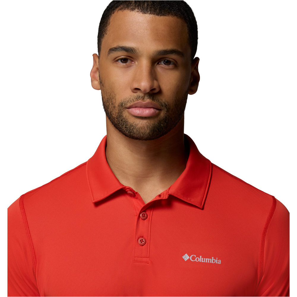 Columbia camiseta montaña manga corta hombre Zero Rules Light Polo 03
