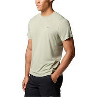 Columbia camiseta montaña manga corta hombre Zero Rules  Light SS Crew vista detalle