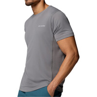 Columbia camiseta montaña manga corta hombre Zero Rules  Light SS Crew vista detalle