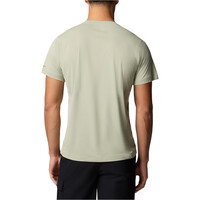 Columbia camiseta montaña manga corta hombre Zero Rules  Light SS Crew vista trasera