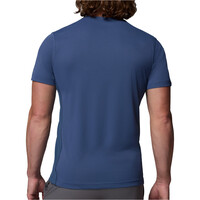 Columbia camiseta montaña manga corta hombre Zero Rules  Light SS Crew vista trasera
