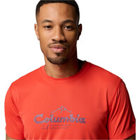 Columbia camiseta montaña manga corta hombre Zero Rules Light SS Graphic Crew 03