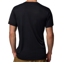 Columbia camiseta montaña manga corta hombre Zero Rules Light SS Graphic Crew vista trasera