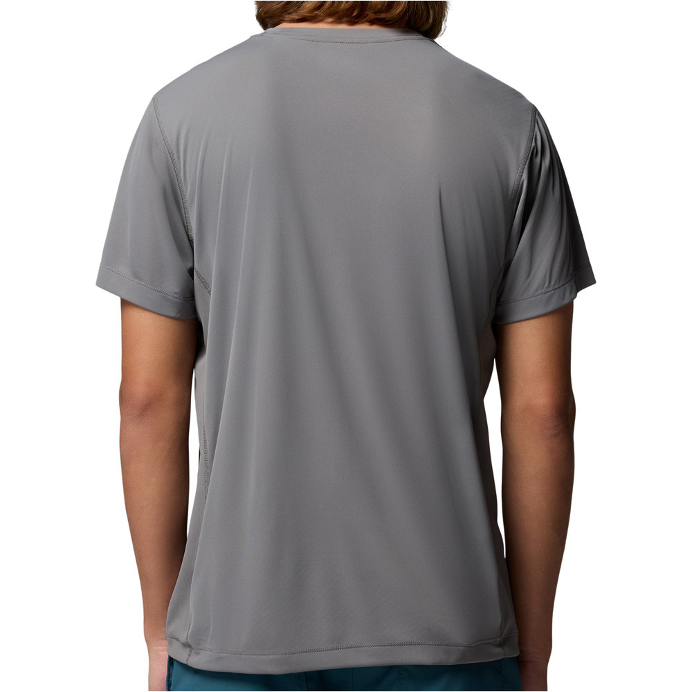Columbia camiseta montaña manga corta hombre Zero Rules Light SS Graphic Crew vista trasera