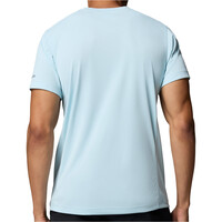 Columbia camiseta montaña manga corta hombre Zero Rules Light SS Graphic Crew vista trasera
