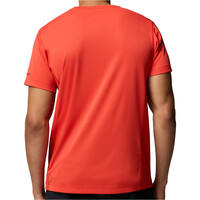 Columbia camiseta montaña manga corta hombre Zero Rules Light SS Graphic Crew vista trasera