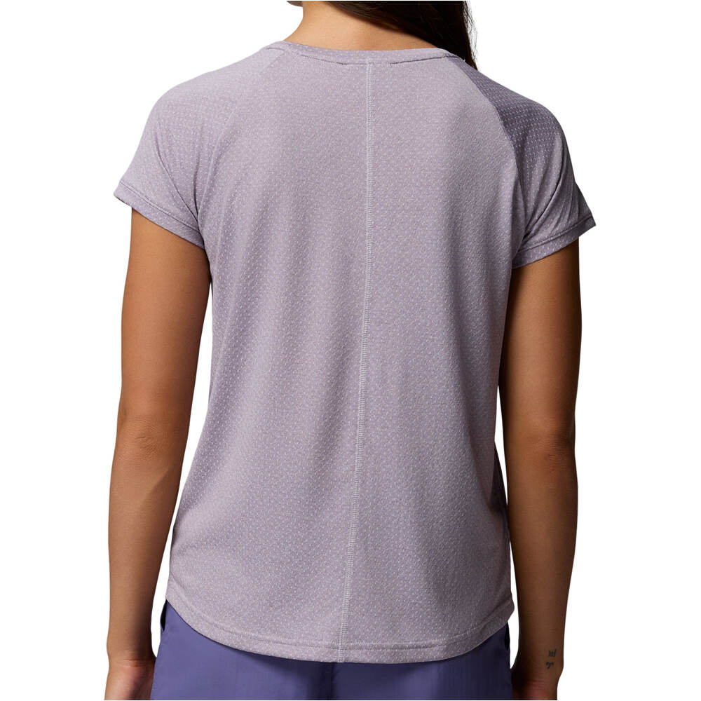 Columbia camiseta montaña manga corta mujer Bogata Bay  SS Tee vista trasera
