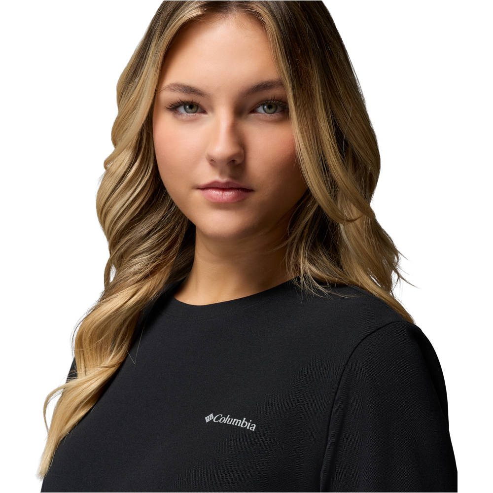 Columbia camiseta montaña manga corta mujer Chill Creek Pique SS Tee 03
