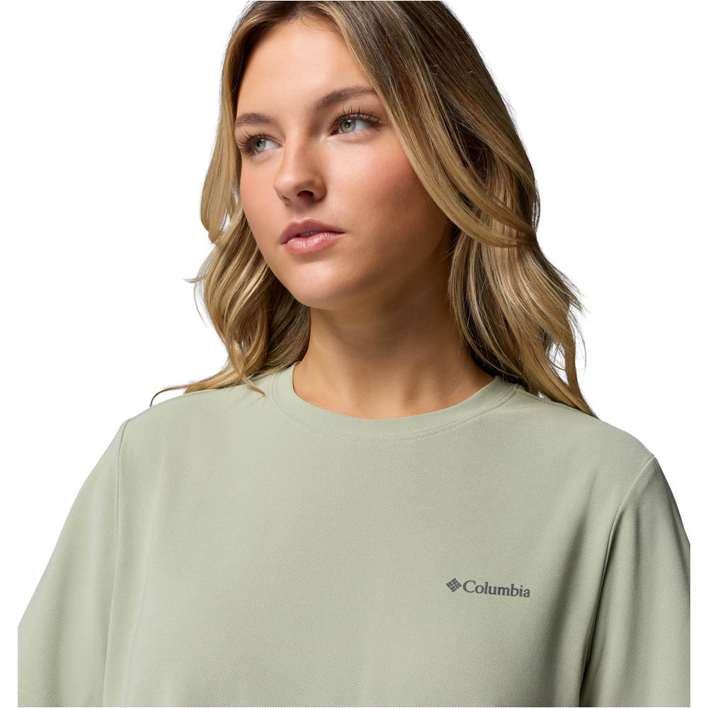 Columbia camiseta montaña manga corta mujer Chill Creek Pique SS Tee 03