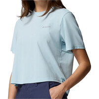 Columbia camiseta montaña manga corta mujer Chill Creek Pique SS Tee vista detalle