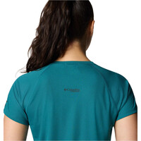 Columbia camiseta montaña manga corta mujer Cirque River  Pro SS Crew 04