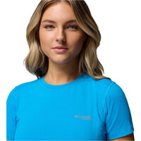 Columbia camiseta montaña manga corta mujer Diamond Peak Pro Short Sleeve 03