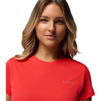 Columbia camiseta montaña manga corta mujer Zero Rules  Light SS Crew 03