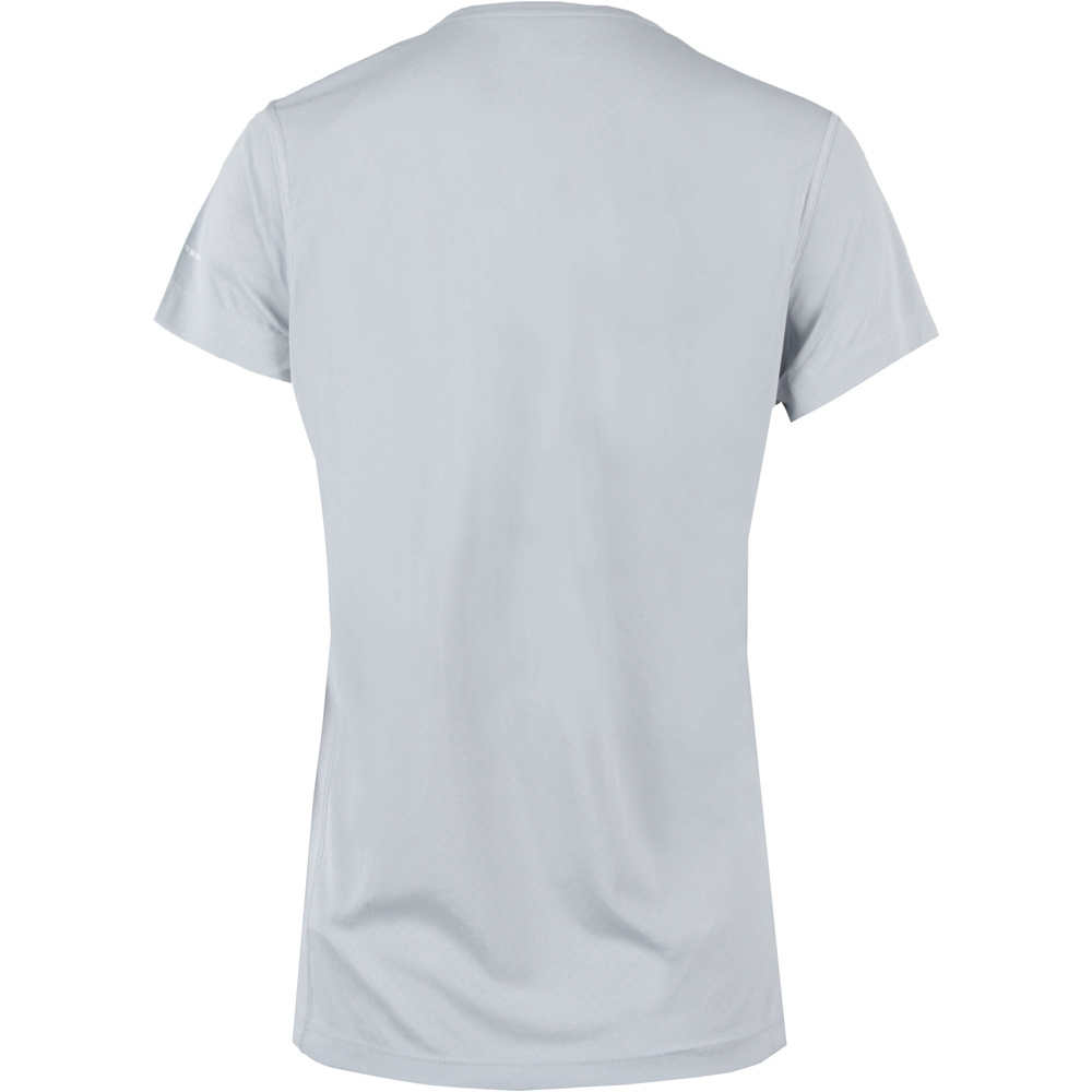 Columbia camiseta montaña manga corta mujer Zero Rules   Light SS Crew vista trasera