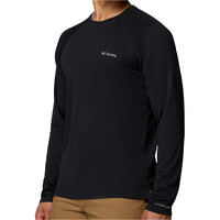 Columbia camiseta montaña manga larga hombre Alpine Chill Pro LS Crew II vista detalle