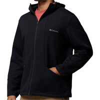 Columbia camiseta montaña manga larga hombre Columbia Tech Spacer Knit Hoodie vista detalle