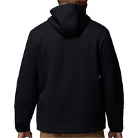 Columbia camiseta montaña manga larga hombre Columbia Tech Spacer Knit Hoodie vista trasera