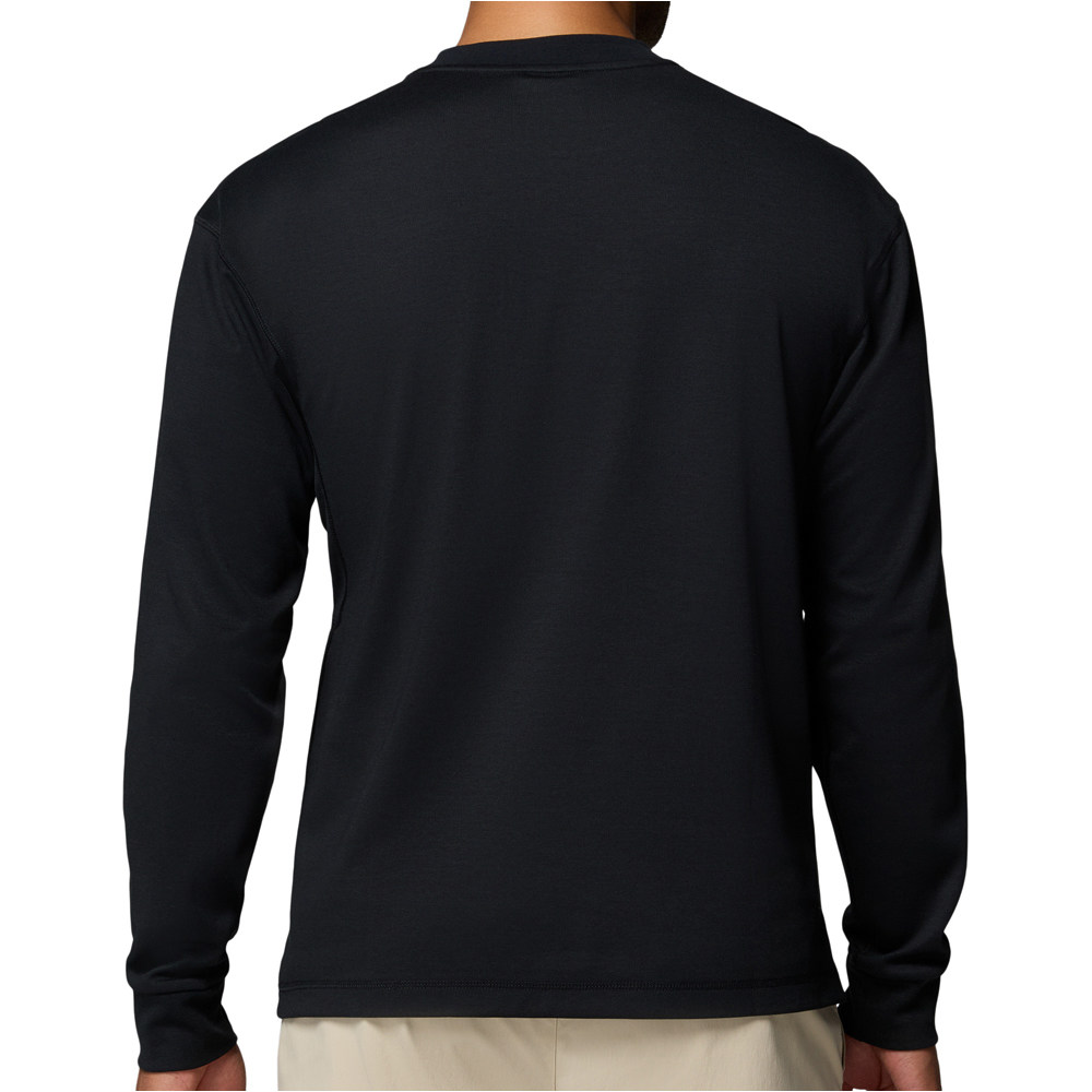 Columbia camiseta montaña manga larga hombre Echo Passage LS Crew vista trasera