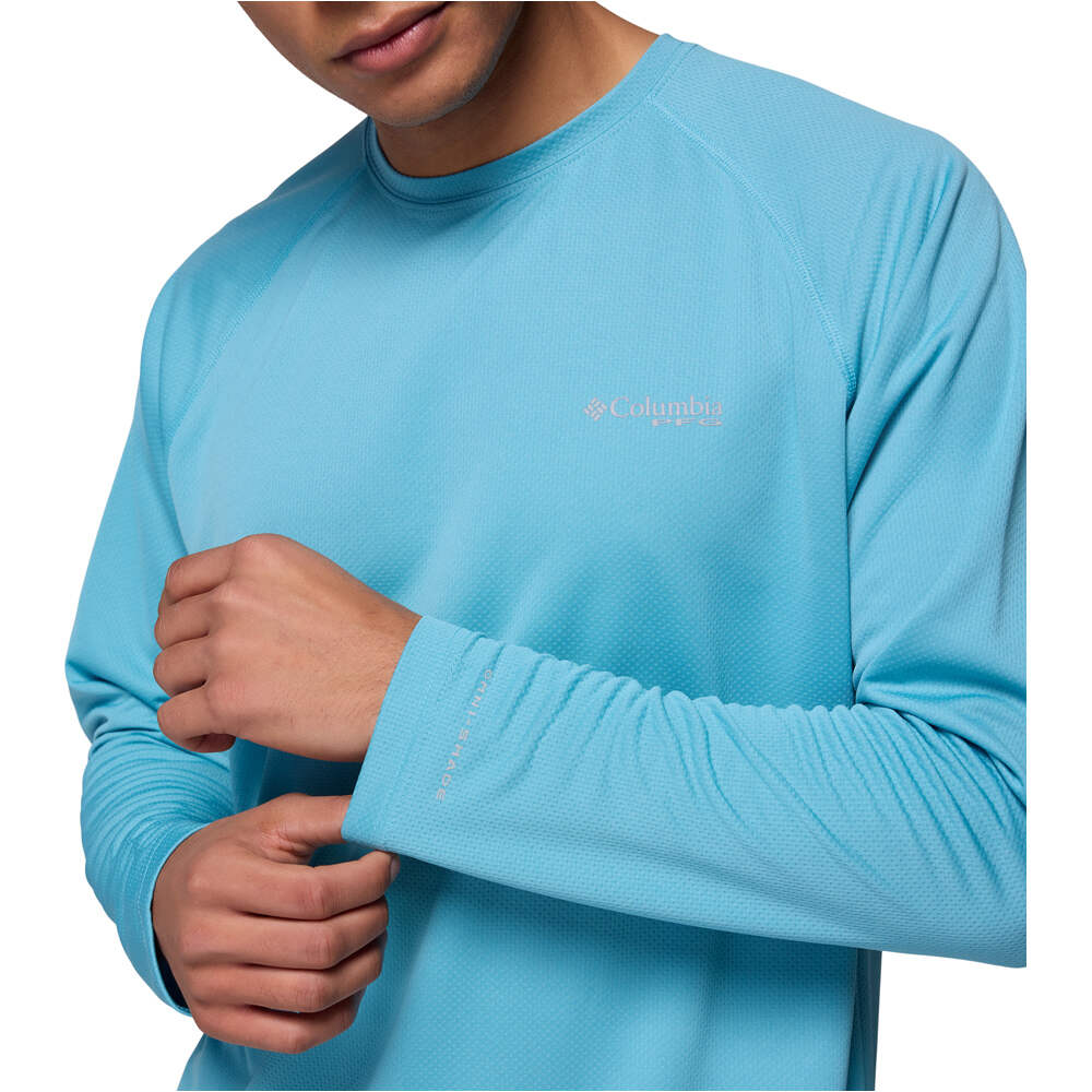 Columbia camiseta montaña manga larga hombre PFG Solar Stream LS 03