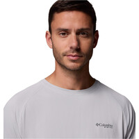 Columbia camiseta montaña manga larga hombre PFG Solar Stream LS vista detalle