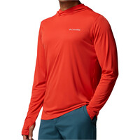 Columbia camiseta montaña manga larga hombre Zero Rules Light Hoodie vista detalle