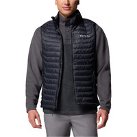 Columbia chaleco outdoor hombre Powder Pass Hybrid Vest vista frontal