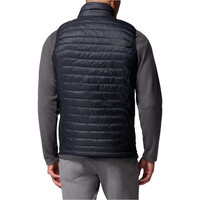 Columbia chaleco outdoor hombre Powder Pass Hybrid Vest vista trasera