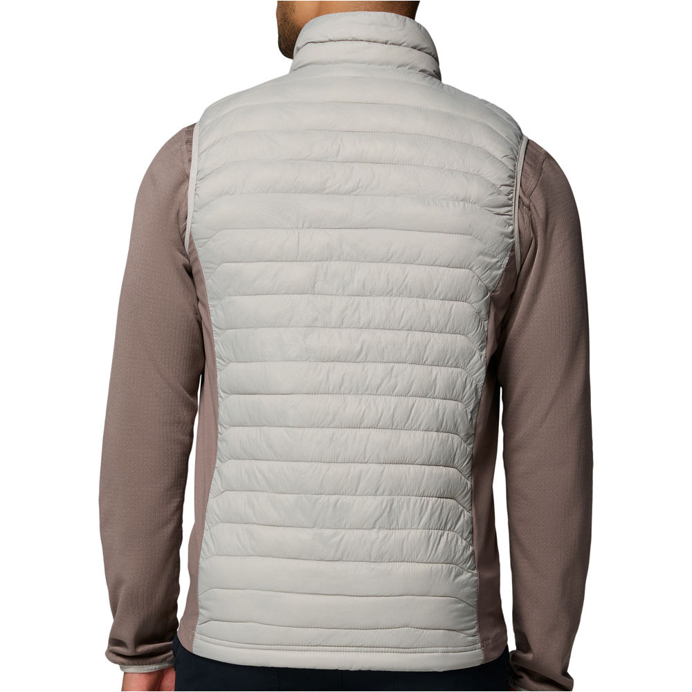 Columbia chaleco outdoor hombre Powder Pass Hybrid Vest vista trasera