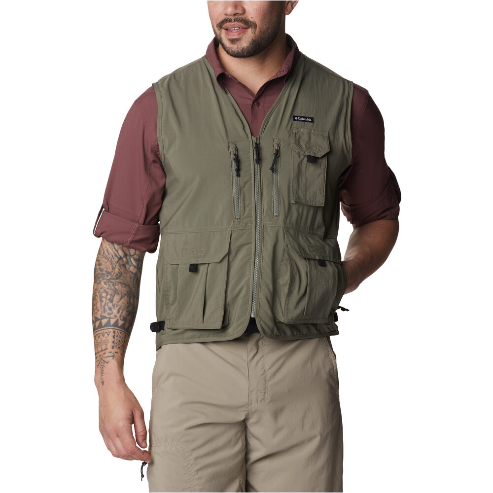 Columbia chaleco outdoor hombre Silver Ridge Utility Vest vista frontal