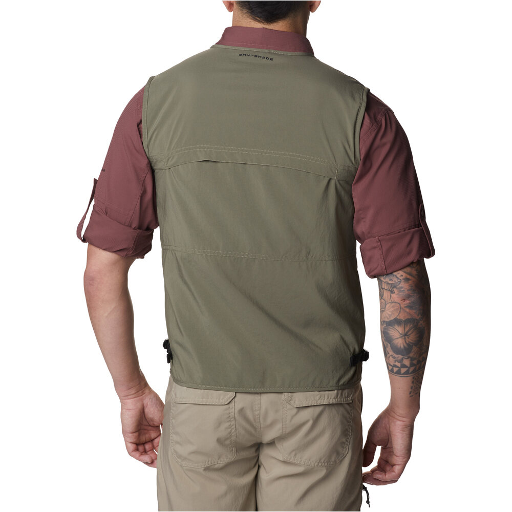 Columbia chaleco outdoor hombre Silver Ridge Utility Vest vista trasera