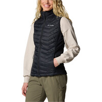 Columbia chaleco outdoor mujer Powder Pass II Hybrid Vest vista detalle