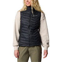 Columbia chaleco outdoor mujer Powder Pass II Hybrid Vest vista frontal