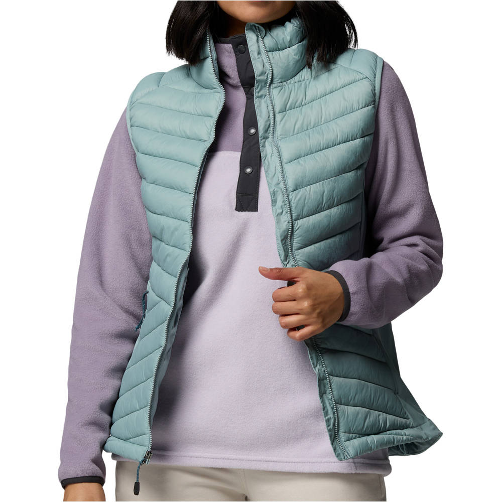 Columbia chaleco outdoor mujer Powder Pass III Hybrid Vest 03